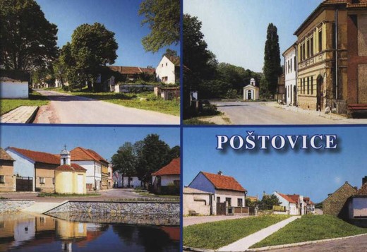 obec Poštovice